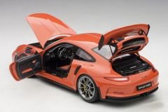 1:18 Porsche 911 991.1 GT3 RS Lava Orange 78168 - Autoart