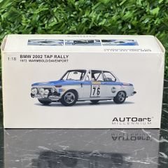 1:18 BMW 2002 Tap Rally 1972 Warmbold - Autoart
