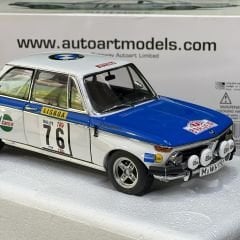 1:18 BMW 2002 Tap Rally 1972 Warmbold - Autoart