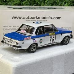 1:18 BMW 2002 Tap Rally 1972 Warmbold - Autoart