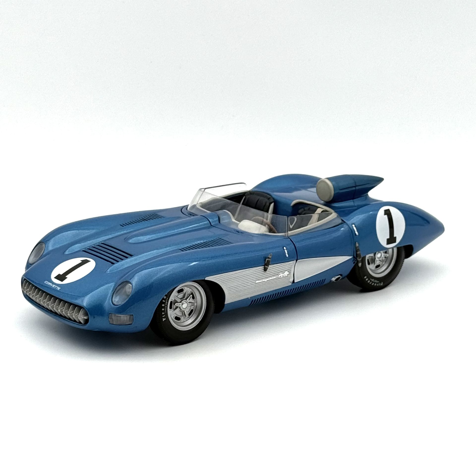 1:18 Chevrolet Corvette SS 1957 Blue - Autoart