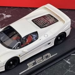 1:18 Ferrari F50 Coupe Avus White 1995 - BBR Models