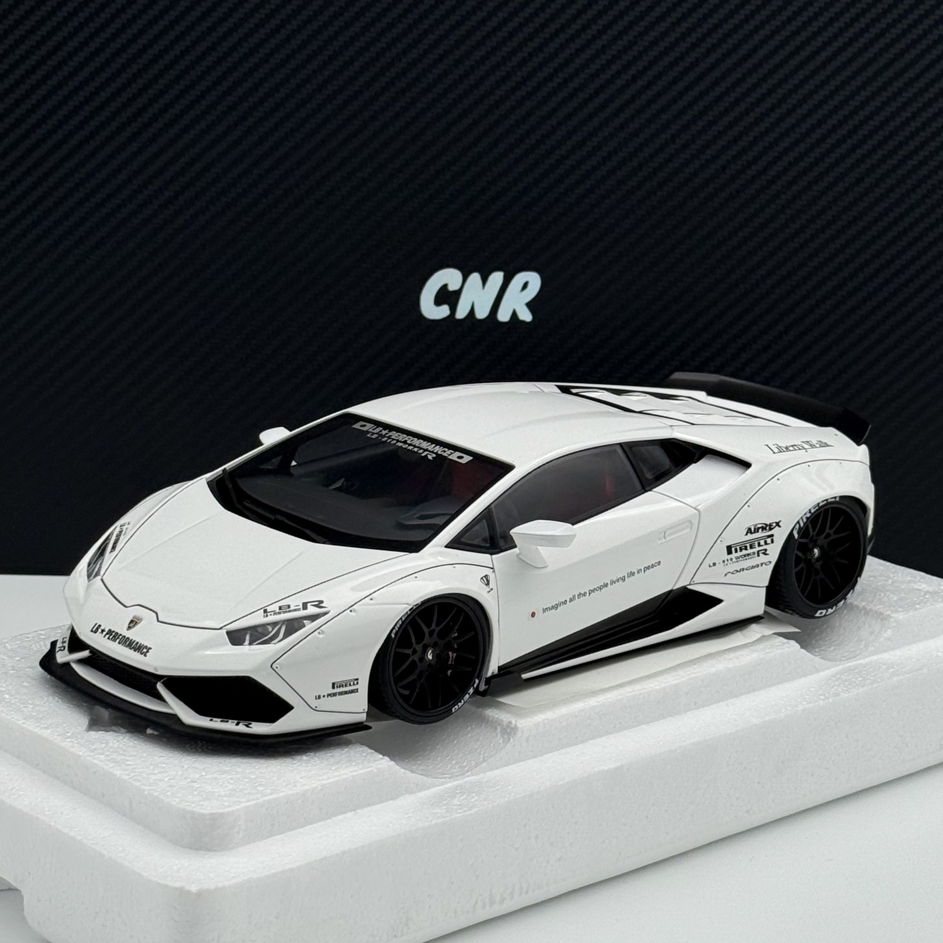 1:18 Lamborghini Huracan Liberty Walk LB 2017 79120 - Autoart