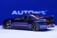 1:18 Nissan Skyline R34 GT-R Z Tune Midnight Purple III- Autoart