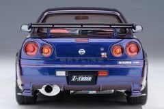 1:18 Nissan Skyline R34 GT-R Z Tune Midnight Purple III- Autoart