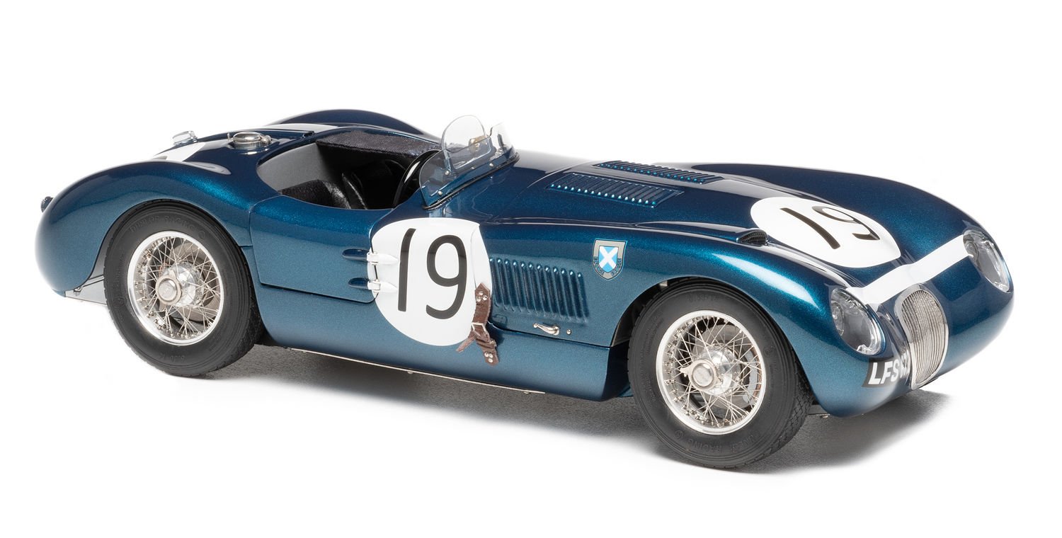 1:18 Jaguar C Type Goodwood Member's 1954 Jimmy Stewart - CMC