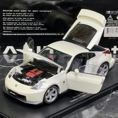 1:18 Nissan Fairlady 380RS Nismo Pearl White 2007 -Autoart