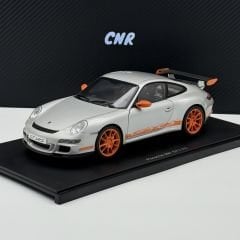 1:18 Porsche 911 997 GT3 RS Silver 77993 - Autoart