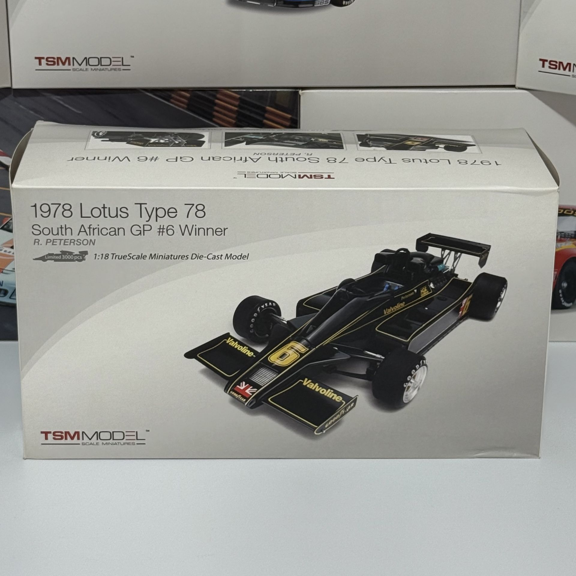 1:18 Lotus Type 78 South African GP Winner Peterson - TSM Model