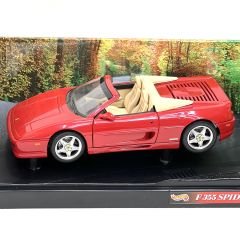 1:18 Ferrari F355 Spider 1994 Kırmızı - Hot Wheels