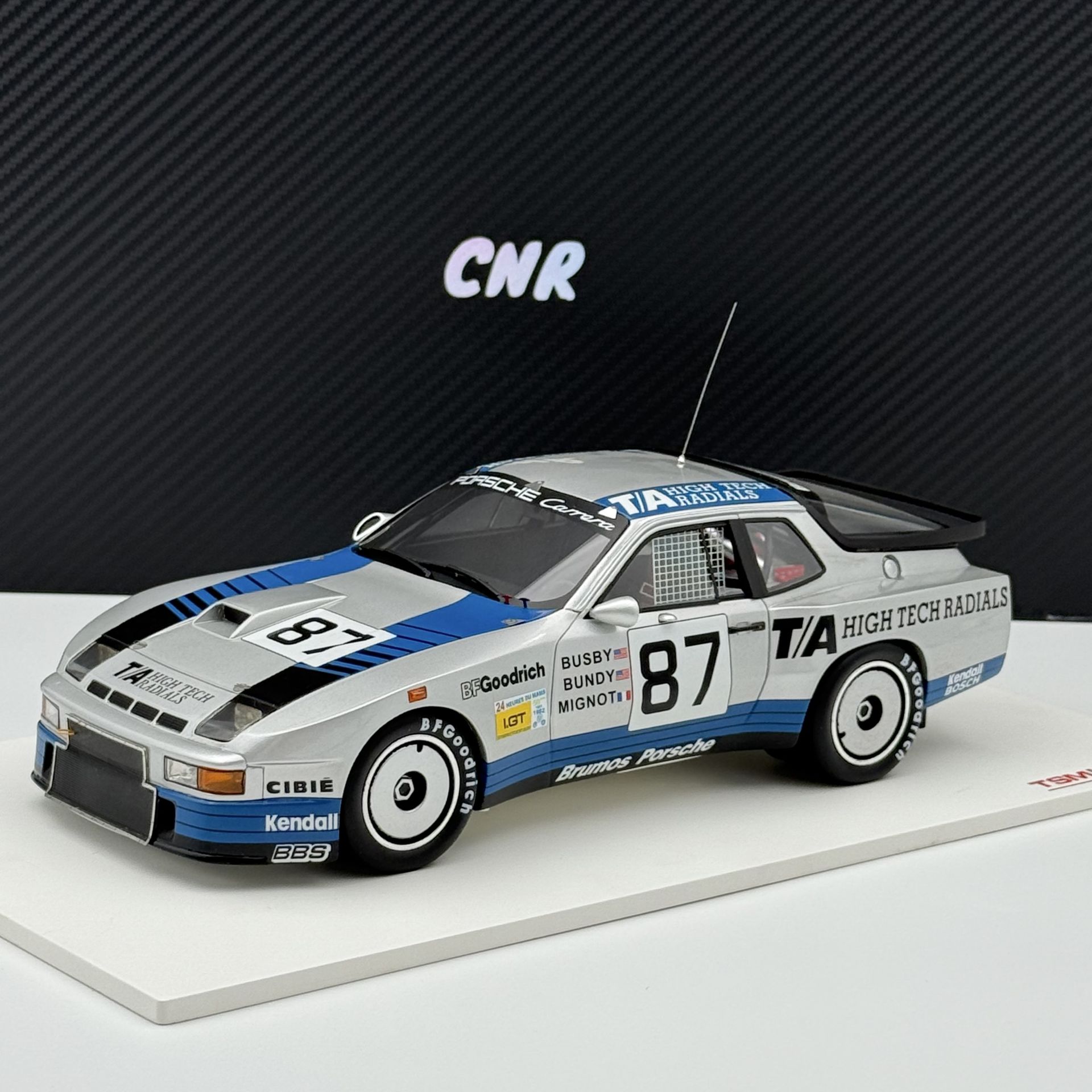 1:18 Porsche 924 Carrera GTR 1982 Le Mans BF Goodrich - TSM Model