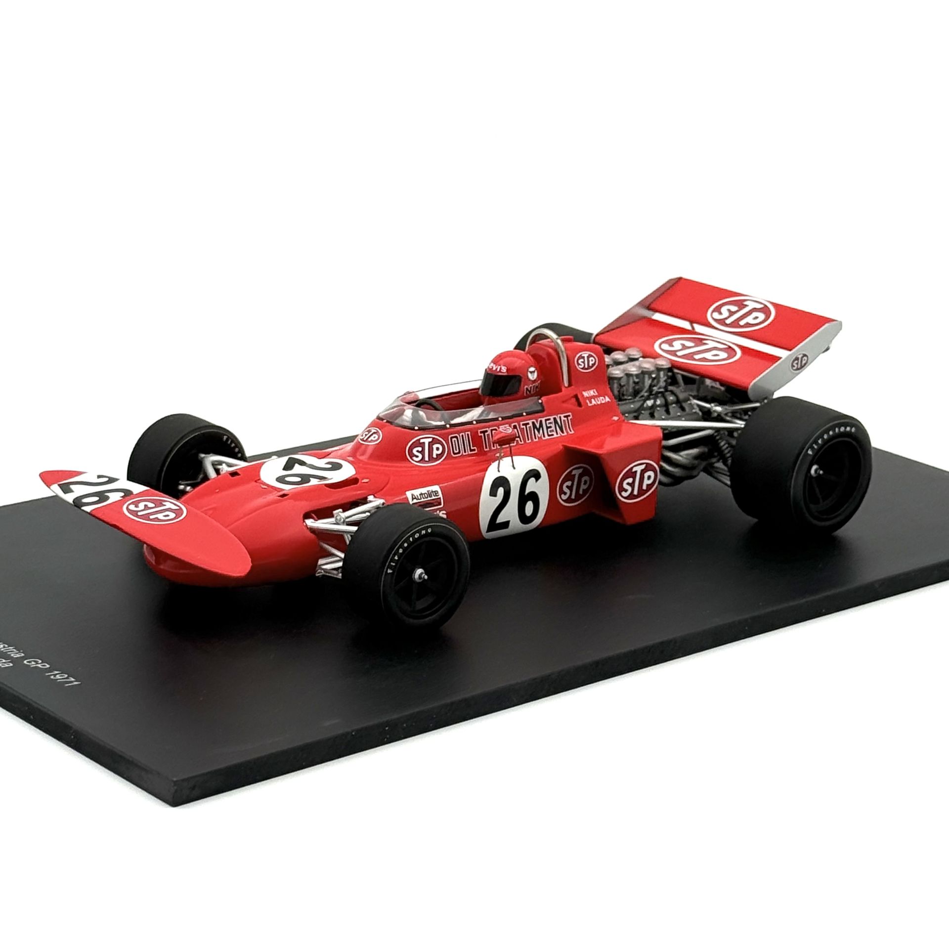 1:18 March 711 Austrian GP 1971 Niki Lauda STP - Spark
