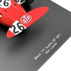 1:18 March 711 Austrian GP 1971 Niki Lauda STP - Spark
