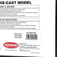 1:18 Rolls Royce Phantom EWB Deep Garnet Bordo - Kyosho