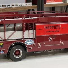 1:18 FIAT Bartoletti 642RN2 Ferrari Car Transporter - CMC // CNR