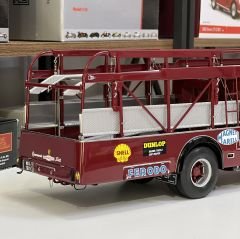 1:18 FIAT Bartoletti 642RN2 Ferrari Car Transporter - CMC // CNR