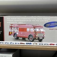 1:18 FIAT Bartoletti 642RN2 Ferrari Car Transporter - CMC // CNR