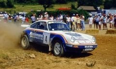 1:18 Porsche Rally Set Porsche 911 SC VW LT40 Trailer - OTTO Mobile
