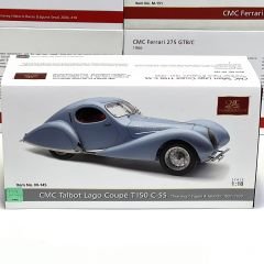 1:18 Talbot Lago Coupe T150 C-SS 1937 Light Blue Met- CMC