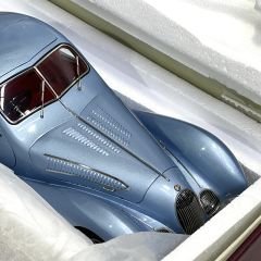 1:18 Talbot Lago Coupe T150 C-SS 1937 Light Blue Met- CMC