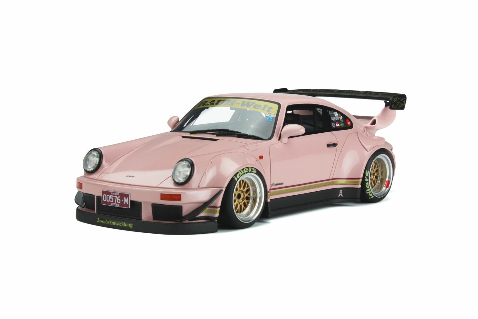 1:18 Porsche 911 964 RWB Southern Cross GT361 Pink - GT Spirit