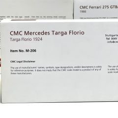 1:18 Mercedes-Benz Targa Florio 1924 White - CMC