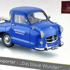 1:18 Mercedes-Benz 1954 Renntransporter Blue Wonder - CMC