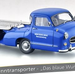 1:18 Mercedes-Benz 1954 Renntransporter Blue Wonder - CMC