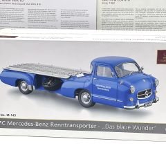 1:18 Mercedes-Benz 1954 Renntransporter Blue Wonder - CMC