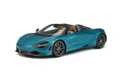 1:18 McLaren 720S Spider V8 2018 Belize Blue - GT Spirit