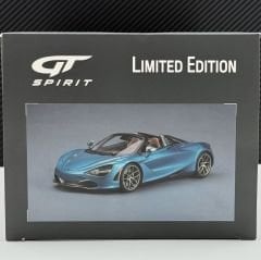 1:18 McLaren 720S Spider V8 2018 Belize Blue - GT Spirit