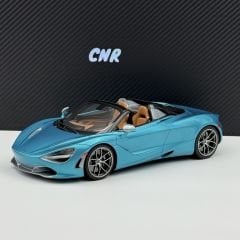 1:18 McLaren 720S Spider V8 2018 Belize Blue - GT Spirit