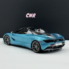 1:18 McLaren 720S Spider V8 2018 Belize Blue - GT Spirit