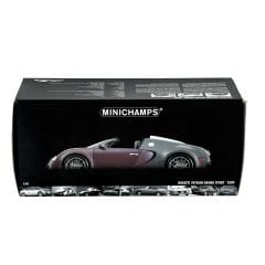 1:18 Bugatti Veyron Grand Sport 2009 Grey/Purple Met - Minichamps