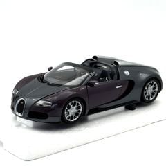 1:18 Bugatti Veyron Grand Sport 2009 Grey/Purple Met - Minichamps
