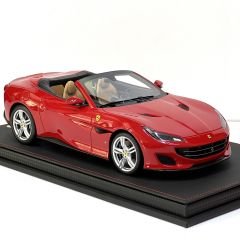 1:18 Ferrari Portofino Rosso Corsa 2017 - BBR Models