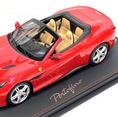 1:18 Ferrari Portofino Rosso Corsa 2017 - BBR Models