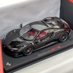 1:18 Ferrari 296 GTB Black 1250 2022 - BBR Models