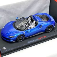 1:18 Ferrari 296 GTS Blu Corsa 2022 - BBR Models