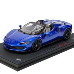 1:18 Ferrari 296 GTS Blu Corsa 2022 - BBR Models