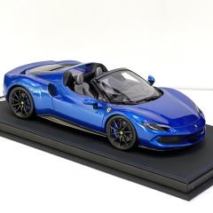 1:18 Ferrari 296 GTS Blu Corsa 2022 - BBR Models