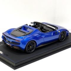 1:18 Ferrari 296 GTS Blu Corsa 2022 - BBR Models