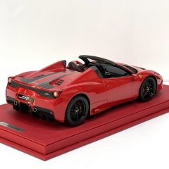1:18 Ferrari 458 Speciale A 2013 Rosso Corsa - BBR Models