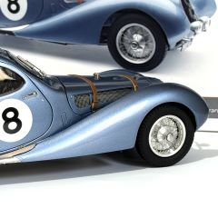 1:18 Talbot Lago Coupe C-SS 1939 Le Mans Blue - CMC Model