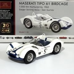 1:18 Maserati Tipo 61 Birdcage 1960 Nürburgring Winner - CMC
