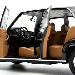 1:18 Mercedes-Benz 280 SE 1968 Black W108 - Norev