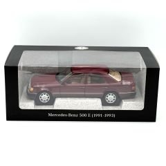 1:18 Mercedes-Benz 500 E W124 Red Met 1991 - Norev