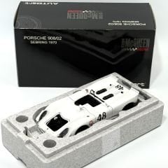 1:18 Porsche 908/02 No:48 Sebring 1970 Steve McQueen 87072 - Autoart