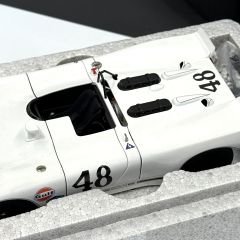 1:18 Porsche 908/02 No:48 Sebring 1970 Steve McQueen 87072 - Autoart
