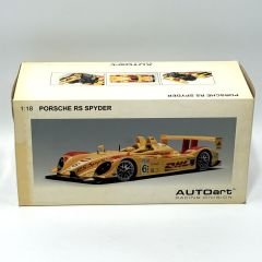 1:18 Porsche RS Spyder DHL 2007 ALMS 80774 - Autoart